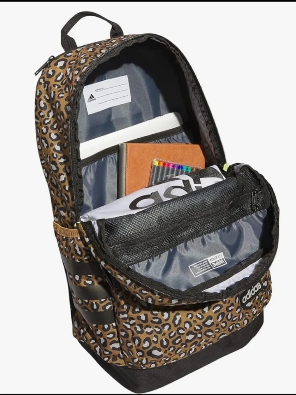 🆕 Adidas 3s 4 Cheetah Bronze Backpack